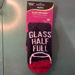 DONATED to WNC Helene Recovery Wine lovers, optimist socks. Aloe-infused NWT